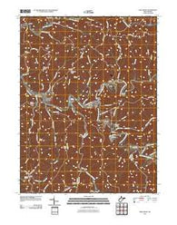 Pine Grove West Virginia Historical topographic map, 1:24000 scale, 7.5 X 7.5 Minute, Year 2011