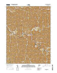 Pine Grove West Virginia Historical topographic map, 1:24000 scale, 7.5 X 7.5 Minute, Year 2014