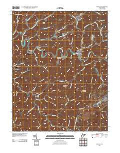Pineville West Virginia Historical topographic map, 1:24000 scale, 7.5 X 7.5 Minute, Year 2011