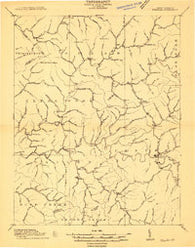 Pineville West Virginia Historical topographic map, 1:48000 scale, 15 X 15 Minute, Year 1910