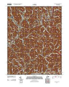 Pocatalico West Virginia Historical topographic map, 1:24000 scale, 7.5 X 7.5 Minute, Year 2011