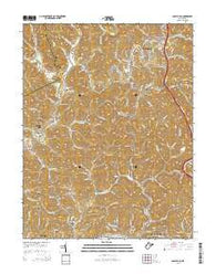 Pocatalico West Virginia Historical topographic map, 1:24000 scale, 7.5 X 7.5 Minute, Year 2014