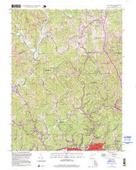 Pocatalico West Virginia Historical topographic map, 1:24000 scale, 7.5 X 7.5 Minute, Year 1994