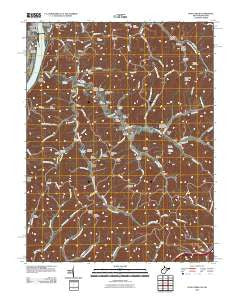 Pond Creek West Virginia Historical topographic map, 1:24000 scale, 7.5 X 7.5 Minute, Year 2010