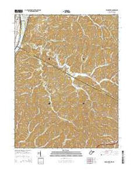 Pond Creek West Virginia Historical topographic map, 1:24000 scale, 7.5 X 7.5 Minute, Year 2014