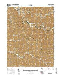 Porters Falls West Virginia Current topographic map, 1:24000 scale, 7.5 X 7.5 Minute, Year 2016