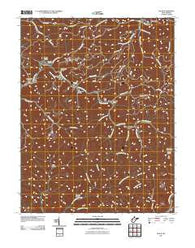 Quick West Virginia Historical topographic map, 1:24000 scale, 7.5 X 7.5 Minute, Year 2011