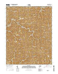 Quick West Virginia Historical topographic map, 1:24000 scale, 7.5 X 7.5 Minute, Year 2014