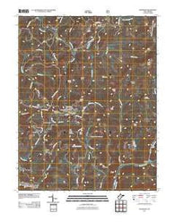 Quinwood West Virginia Historical topographic map, 1:24000 scale, 7.5 X 7.5 Minute, Year 2011