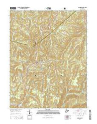 Quinwood West Virginia Historical topographic map, 1:24000 scale, 7.5 X 7.5 Minute, Year 2014