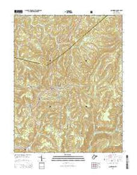 Quinwood West Virginia Historical topographic map, 1:24000 scale, 7.5 X 7.5 Minute, Year 2014