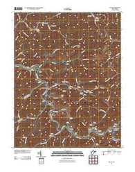 Racine West Virginia Historical topographic map, 1:24000 scale, 7.5 X 7.5 Minute, Year 2011