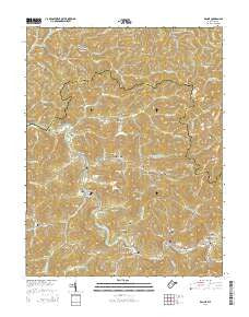 Racine West Virginia Historical topographic map, 1:24000 scale, 7.5 X 7.5 Minute, Year 2014