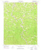 Radnor West Virginia Historical topographic map, 1:24000 scale, 7.5 X 7.5 Minute, Year 1962