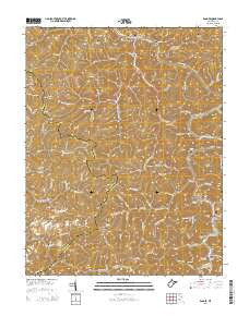 Ranger West Virginia Historical topographic map, 1:24000 scale, 7.5 X 7.5 Minute, Year 2014