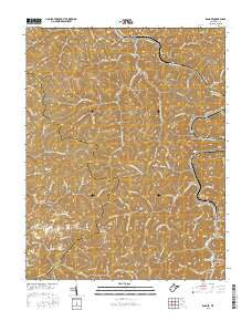 Ranger West Virginia Current topographic map, 1:24000 scale, 7.5 X 7.5 Minute, Year 2016