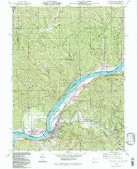 Raven Rock West Virginia Historical topographic map, 1:24000 scale, 7.5 X 7.5 Minute, Year 1994