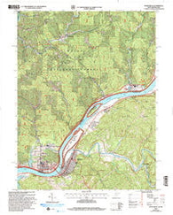 Raven Rock West Virginia Historical topographic map, 1:24000 scale, 7.5 X 7.5 Minute, Year 2002