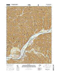 Raven Rock West Virginia Current topographic map, 1:24000 scale, 7.5 X 7.5 Minute, Year 2016
