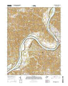 Ravenswood West Virginia Historical topographic map, 1:24000 scale, 7.5 X 7.5 Minute, Year 2014