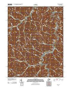 Reedy West Virginia Historical topographic map, 1:24000 scale, 7.5 X 7.5 Minute, Year 2011