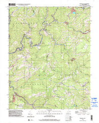 Rhodell West Virginia Historical topographic map, 1:24000 scale, 7.5 X 7.5 Minute, Year 1996