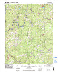 Rhodell West Virginia Historical topographic map, 1:24000 scale, 7.5 X 7.5 Minute, Year 1996