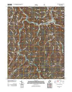 Richwood West Virginia Historical topographic map, 1:24000 scale, 7.5 X 7.5 Minute, Year 2011