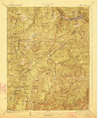 Richwood West Virginia Historical topographic map, 1:62500 scale, 15 X 15 Minute, Year 1923