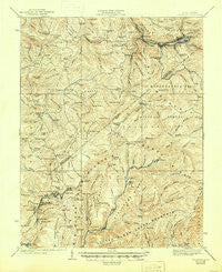 Richwood West Virginia Historical topographic map, 1:62500 scale, 15 X 15 Minute, Year 1939