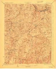 Richwood West Virginia Historical topographic map, 1:62500 scale, 15 X 15 Minute, Year 1923