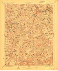 Richwood West Virginia Historical topographic map, 1:62500 scale, 15 X 15 Minute, Year 1923