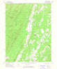 Ridge West Virginia Historical topographic map, 1:24000 scale, 7.5 X 7.5 Minute, Year 1965