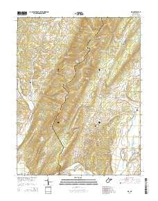 Rig West Virginia Historical topographic map, 1:24000 scale, 7.5 X 7.5 Minute, Year 2014