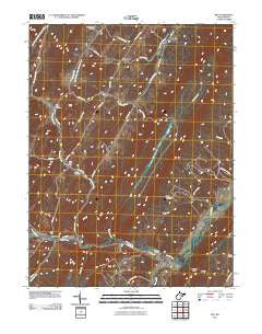 Rio West Virginia Historical topographic map, 1:24000 scale, 7.5 X 7.5 Minute, Year 2011