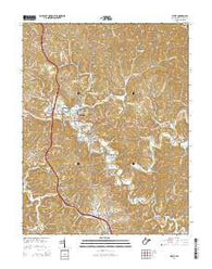 Ripley West Virginia Historical topographic map, 1:24000 scale, 7.5 X 7.5 Minute, Year 2014
