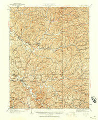 Ripley West Virginia Historical topographic map, 1:62500 scale, 15 X 15 Minute, Year 1926