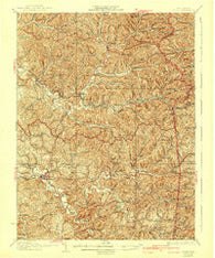 Ripley West Virginia Historical topographic map, 1:62500 scale, 15 X 15 Minute, Year 1928