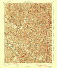 Ripley West Virginia Historical topographic map, 1:62500 scale, 15 X 15 Minute, Year 1928