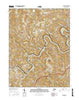 Rivesville West Virginia Current topographic map, 1:24000 scale, 7.5 X 7.5 Minute, Year 2016