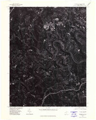 Rivesville West Virginia Historical topographic map, 1:24000 scale, 7.5 X 7.5 Minute, Year 1976