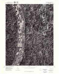Robertsburg West Virginia Historical topographic map, 1:24000 scale, 7.5 X 7.5 Minute, Year 1977