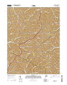 Rockport West Virginia Historical topographic map, 1:24000 scale, 7.5 X 7.5 Minute, Year 2014