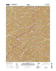 Rockport West Virginia Current topographic map, 1:24000 scale, 7.5 X 7.5 Minute, Year 2016