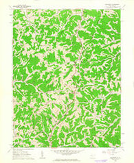 Rockport West Virginia Historical topographic map, 1:24000 scale, 7.5 X 7.5 Minute, Year 1960