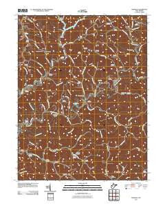 Romance West Virginia Historical topographic map, 1:24000 scale, 7.5 X 7.5 Minute, Year 2011