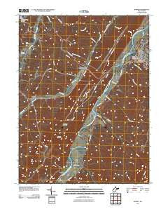 Romney West Virginia Historical topographic map, 1:24000 scale, 7.5 X 7.5 Minute, Year 2011