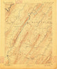 Romney West Virginia Historical topographic map, 1:125000 scale, 30 X 30 Minute, Year 1891