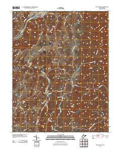 Ronceverte West Virginia Historical topographic map, 1:24000 scale, 7.5 X 7.5 Minute, Year 2011
