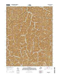 Rosedale West Virginia Historical topographic map, 1:24000 scale, 7.5 X 7.5 Minute, Year 2014